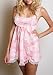 Betsey Johnson Intimates Burnout Lawn Babydoll with Matching G-String Sleepwear