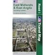 East Midlands and East Anglia Including London (OS Travel Map - Road) by Travel Maps