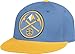 NBA Denver Nuggets Flat Brim Flex Fit Wool Hat, Large/X-Large