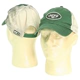 New York Jets "Est. 1960" 2-Tone Trucker Slouch Fit Adjustable Baseball Hat - Green / White