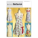 Butterick Patterns B4945 Aprons, All Sizes