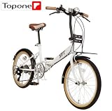 �g�b�v���� TOPONE 20�C���`�܏�ݎ��]�� FDV206PW-J88 �p�[���z���C�g
