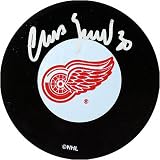 Chris Osgood Detroit Red Wings - 2008 Stanley Cup Finals - Autographed Hockey Puck