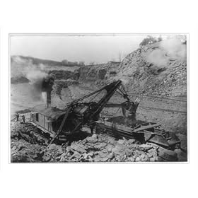Historic Print (S): Steam shovel loading iron ore, Cornwall, Pa.