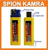 Spy SPY CAM Spion Kamera Mini DV 5in1 als FEUERZEUG: Video, Foto, Ton, Webcam + Zubehör