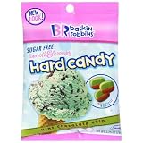 Baskin Robbins Mint Chocolate Chip Sugar Free Hard Candy 2.75oz Bags (Pack of 12)