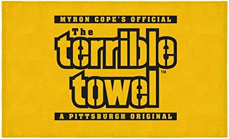Pittsburgh Steelers Terrible Towel Beach Towel 35" x 60" (New Version)