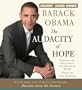 The Audacity of Hope: Thoughts on Reclaiming the American Dream