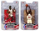 Upper Deck Pro Shots Set of Two Michael Jordan Action Figures