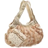 [カシュカシュ] cachecache ラビットファーニットバッグ
