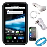 (Grey & Black) Vertex Duo Protector Case with Screen Protector for Motorola ....