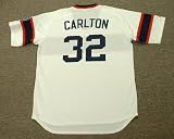 STEVE CARLTON Chicago White Sox Majestic Cooperstown Throwback Home Baseball Jersey