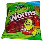 Black Forest Resealable Bag Gummy Worms, 5 Pounds Bags (Pack of 2)