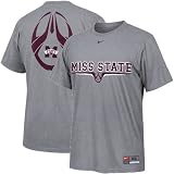 Nike Mississippi State Bulldogs Ash Team Issue T-shirt