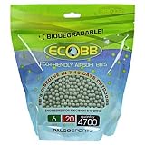 EcoBB 4700ct Biodegradable Bag Airsoft BBs - .20g - OD Green