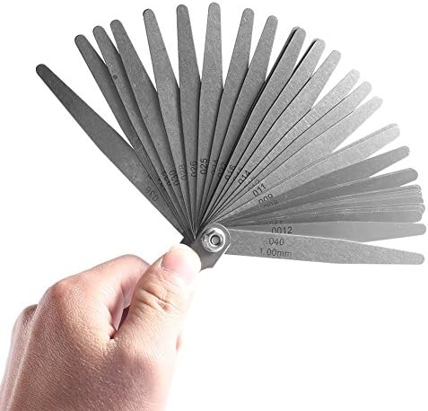 32 Blank Feeler GB Metric Feeler Gauge Tune Up Thickness Set Testing Tool