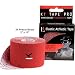 Search : KT TAPE Original Cotton Elastic Kinesiology Theraeputic Tape - 24 Pre-Cut 10" Strips, Red