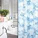 TEXTIL DUSCHVORHANG WEISS BLAU DELPHINE 240x200 cm INKL. QUALIT�TSRINGE! 240 x 200 cm! SHOWER CURTAIN BLUE!