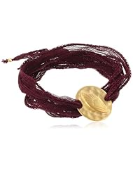 Satya Jewelry "Peacock" Arm Yourself Wrap Bracelet, 40"