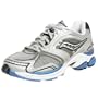 Saucony Men's Progrid Hurricane 9 Running Shoe,Silver/Grey/Royal,11 M