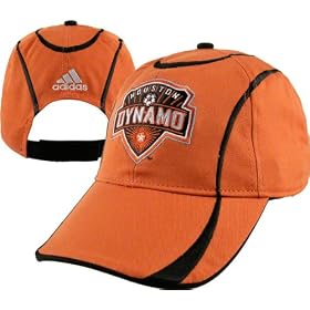 Houston Dynamo Youth adidas Soccer Team Logo Adjustable Hat