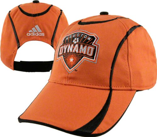 Houston Dynamo Youth adidas Soccer Team Logo Adjustable Hat