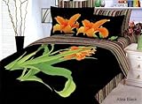 Tiger Lily 6 Piece Full / Queen Duvet Cover Bedding Set
