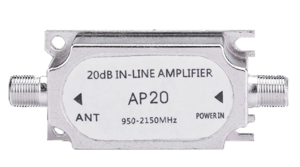 Amazon.com: Bluetime Satellite Inline Amplifier Signal Booster ...