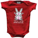 Happy Bunny - Look How Cute Infant Bodysuit - Small
