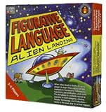 FIGURATIVE LANG ALIEN LANDING RED