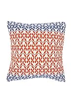 ICONS CORNER Cojín Artesanal (Azul / Rojo)