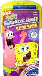 SpongeBob Squarepants Surprize Ink Game Book with Color-Change Marker