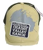 ダメージドメッシュハンチングキャップ2/CHAINS VALLEY RANCH
