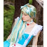 Alice In Wonderland Wig (Blonde/Blue;One Size)