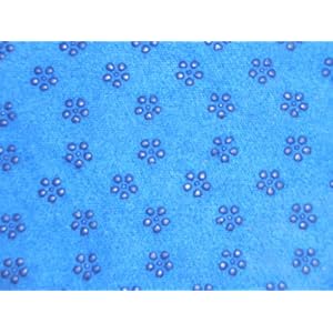 Microfiber Skidless Yoga Towel Yoga Mat 24x72 with Carry Bag Blue Color