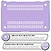 MacBook Air 13 inch Case, RiverPanda Lightweight Ultra Thin Rubber Coated Hard Plastic Case Cover with Matching Color Keyboard Skin for MacBook Air 13-Inch (A1369/A1466) - Purple