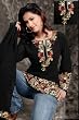 Black designer wear kurti (women's tops) / Tunic