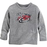 オシュコシュ OSHKOSH/ オシュコシュオリジナルグラフィックティ トップス長袖Tシャツ 6ヶ月【並行輸入】