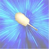 Adams Bros - 12 varnished wood handle natural wool  Lambswool Duster