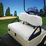 Fairway Golf Car Seat Cover - White