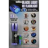 Blacklight Master 9 LED UV Flashlight - TRAY Case Pack 12