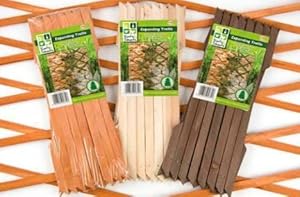 Amazon.de: Holzgitter, 15 x 2, 5 cm, 3 verschiedene Farben