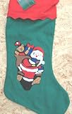 25.5 Jumbo Custom Embroidered Christmas Stocking