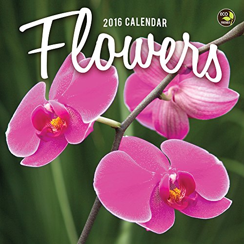 2016 Flowers Mini Calendar