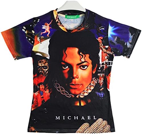Unisex Michael Jackson Shirt Clothing for Women Men Plus Size