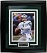Ron Jaworski Deluxe Framed Autographed/Hand Signed Philadelphia Eagles 8x10 Photo (White Jersey, Rea