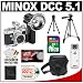 Minox DCC 5.1 Classic Digital Camera with Minox Classic Flash + 16GB Card + Case + Tripod + Accessory Kit
