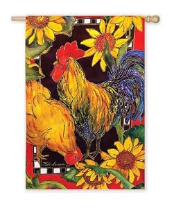 Good Morning Silk Reflections Regular Size Flag