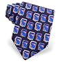 Men's Republican Shield Silk Tie by Wild Ties in Navy Blue