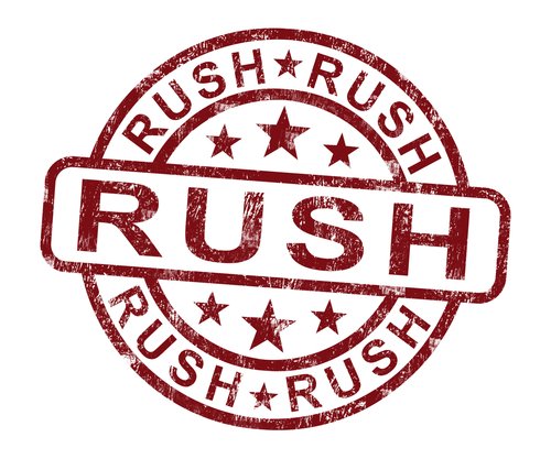 Rush Your Order - 1-2 Business Day Processing for Any Order